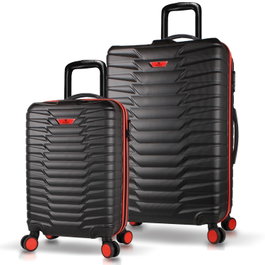Zoozie Bags Juego de Maletas de 2 Piezas Negro